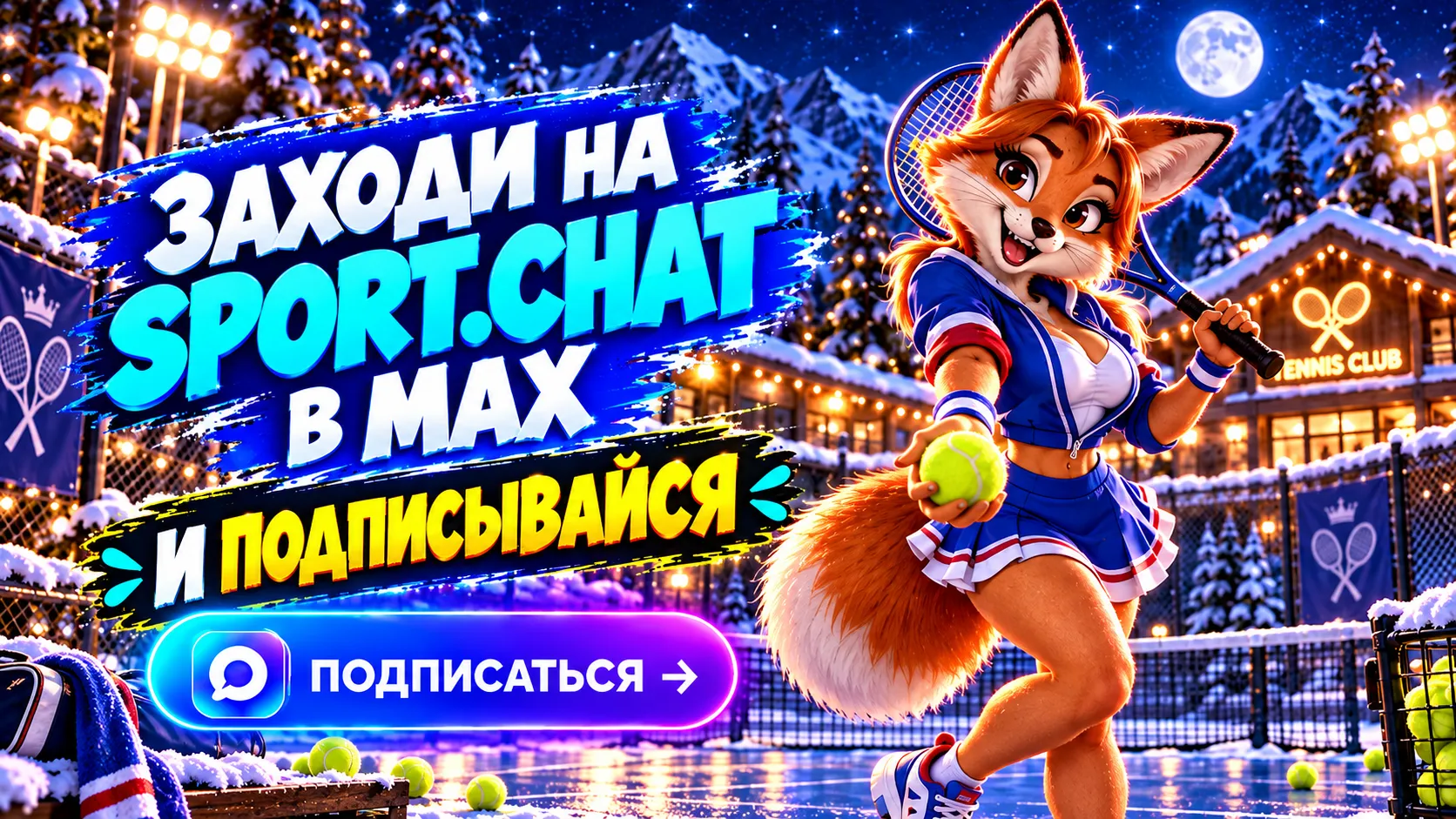 SPORT.CHAT в MAX — подписывайся