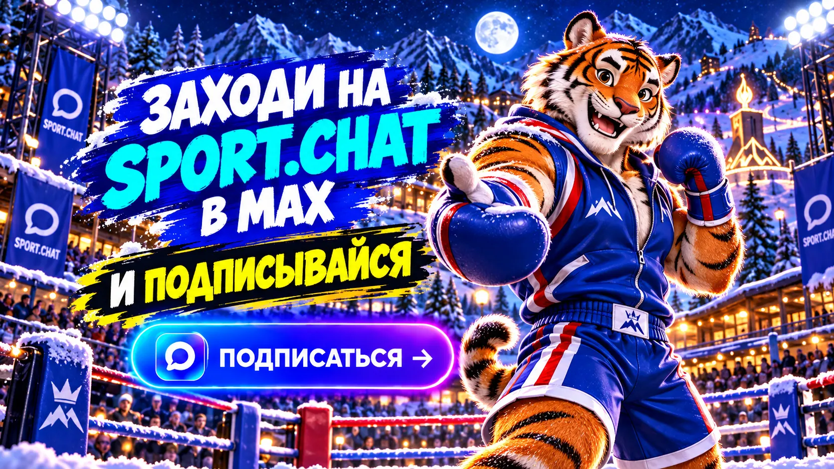 SPORT.CHAT в MAX — подписывайся