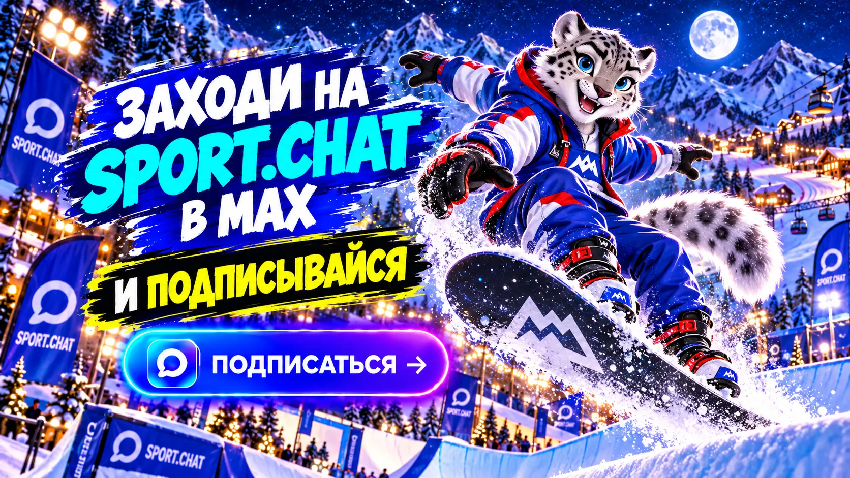 SPORT.CHAT в MAX — подписывайся