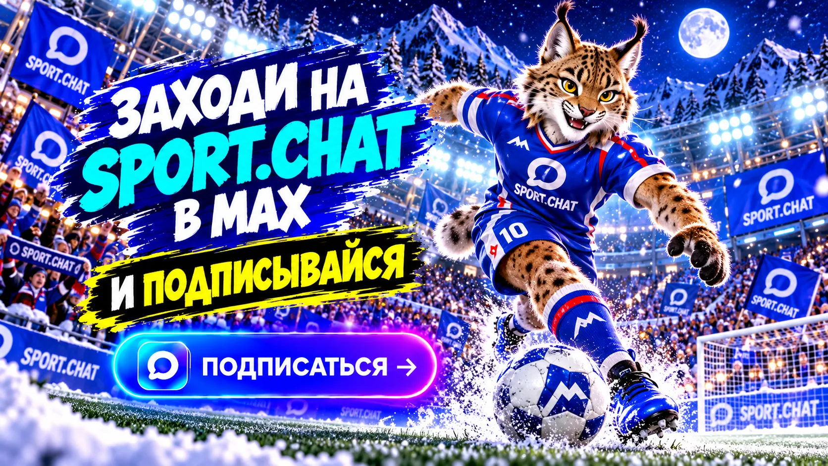 SPORT.CHAT в MAX — подписывайся
