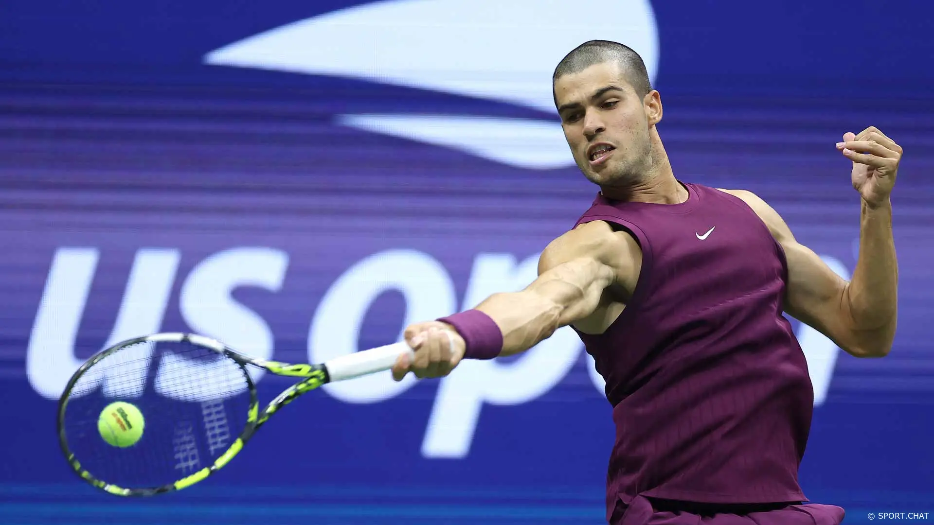 US Open: Алькарас переиграл Беллуччи и вышел в третий раунд