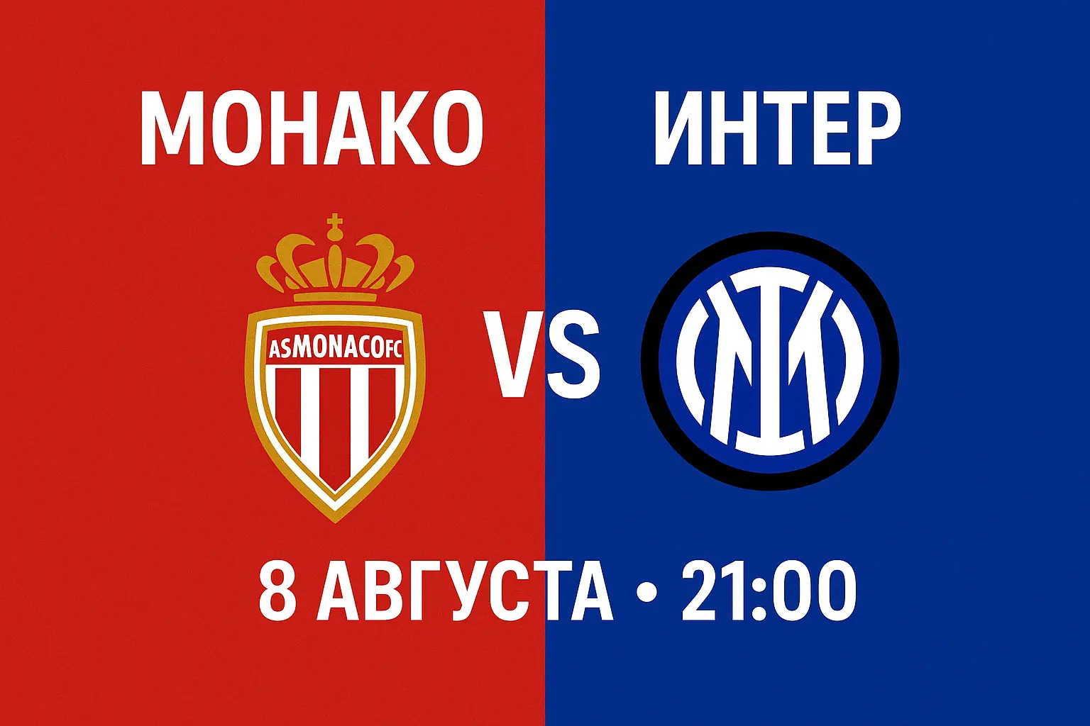 Превью 🏟 Монако — Интер