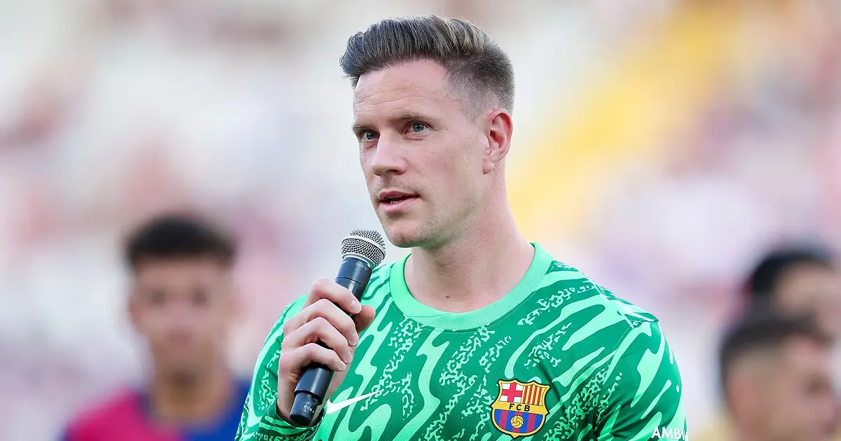 Тер Штеген выступит с речью на Trofeo Joan Gamper как капитан «Барселоны»