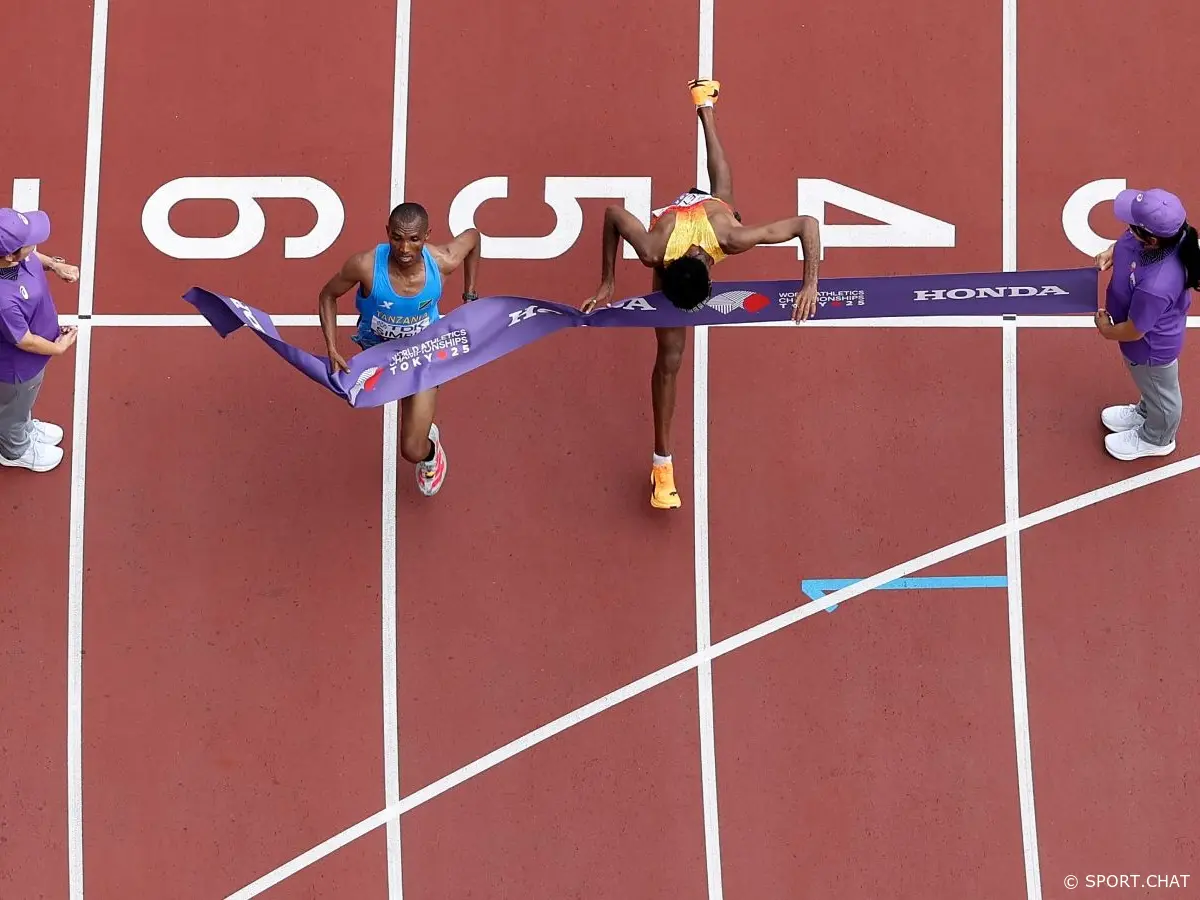 Марафон на ЧМ завершился историческим фотофинишем