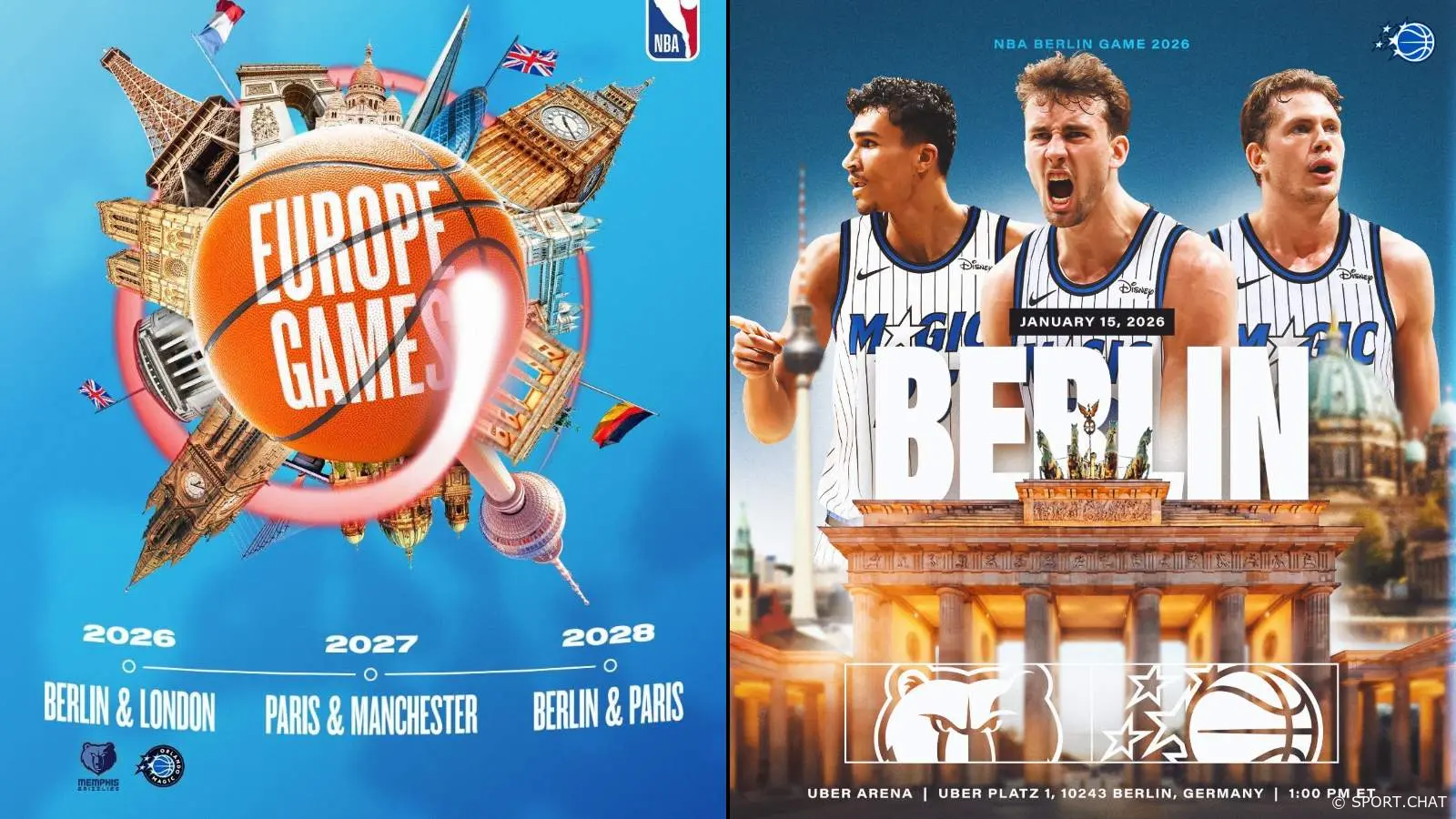 NBA Europe стартует с первых матчей в 2026 году
