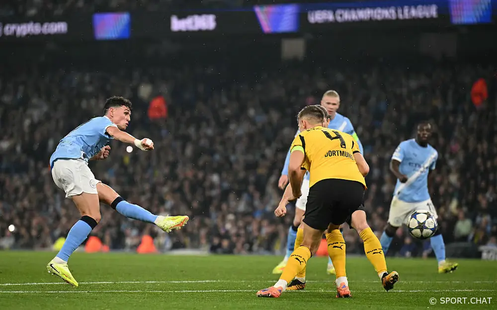 Манчестер Сити разгромил Боруссию Дортмунд — 4:1 на «Этихаде»