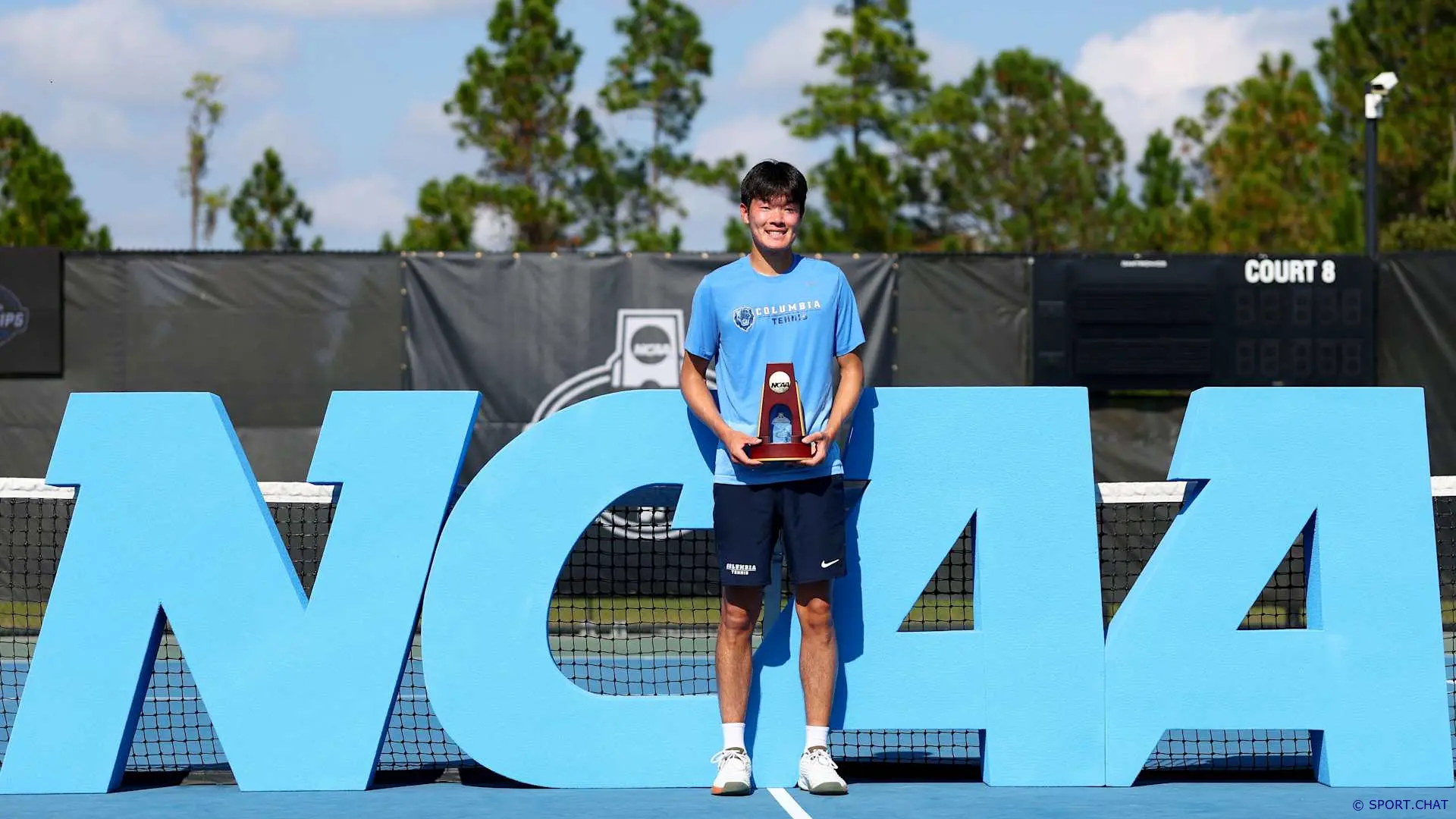 🎾 Майкл Чжэн из Колумбийского университета вошёл в историю, во второй раз подряд став чемпионом США среди студентов в одиночном разряде