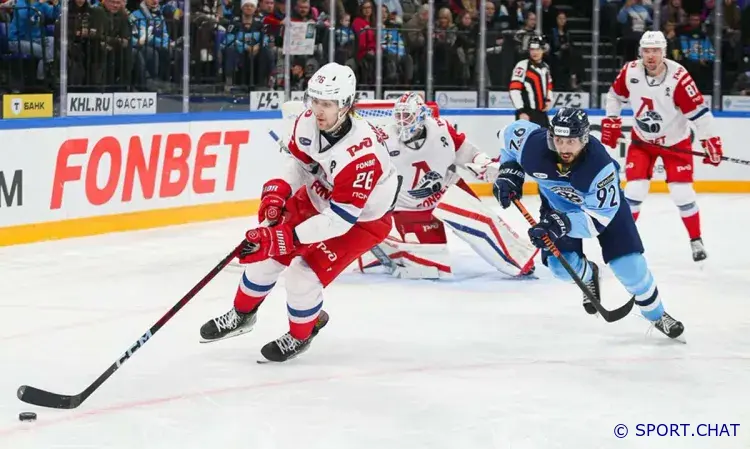 Локомотив уверенно обыграл Сибирь со счётом 4:1