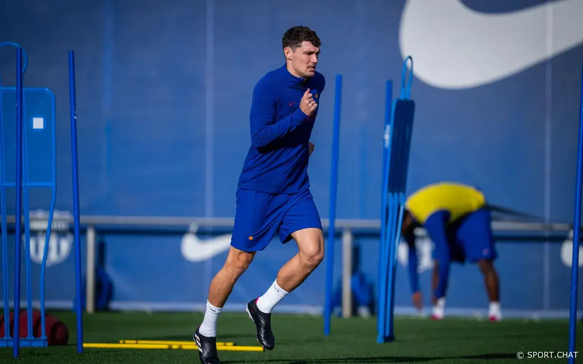 Кристенсен вернулся к тренировкам «Барселоны» перед матчем Лиги чемпионов