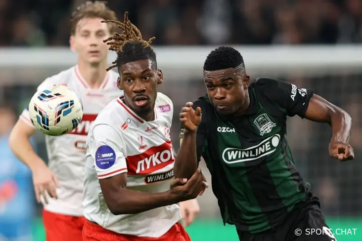 «Краснодар» в меньшинстве удержал победу над «Спартаком» — 2:1