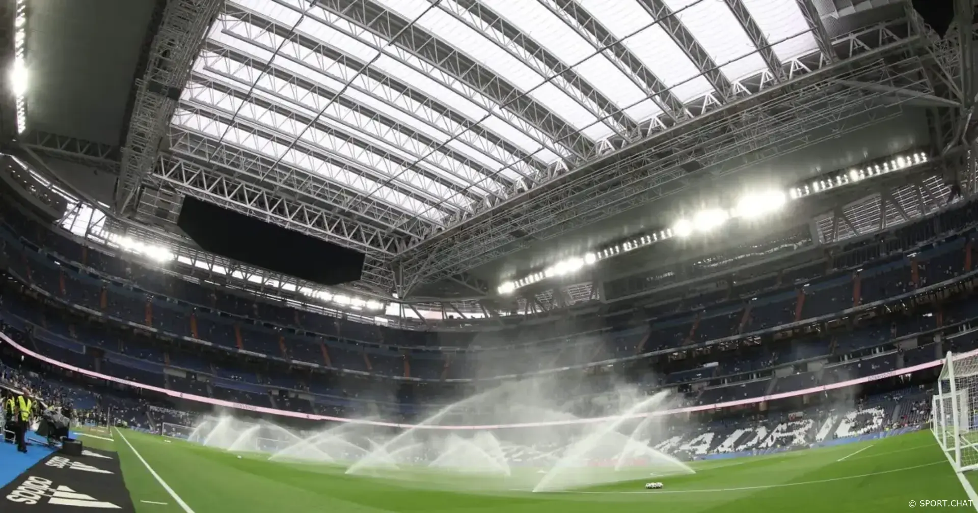 Реал Мадрид закрыл крышу «Бернабеу» перед матчем с «Манчестер Сити»