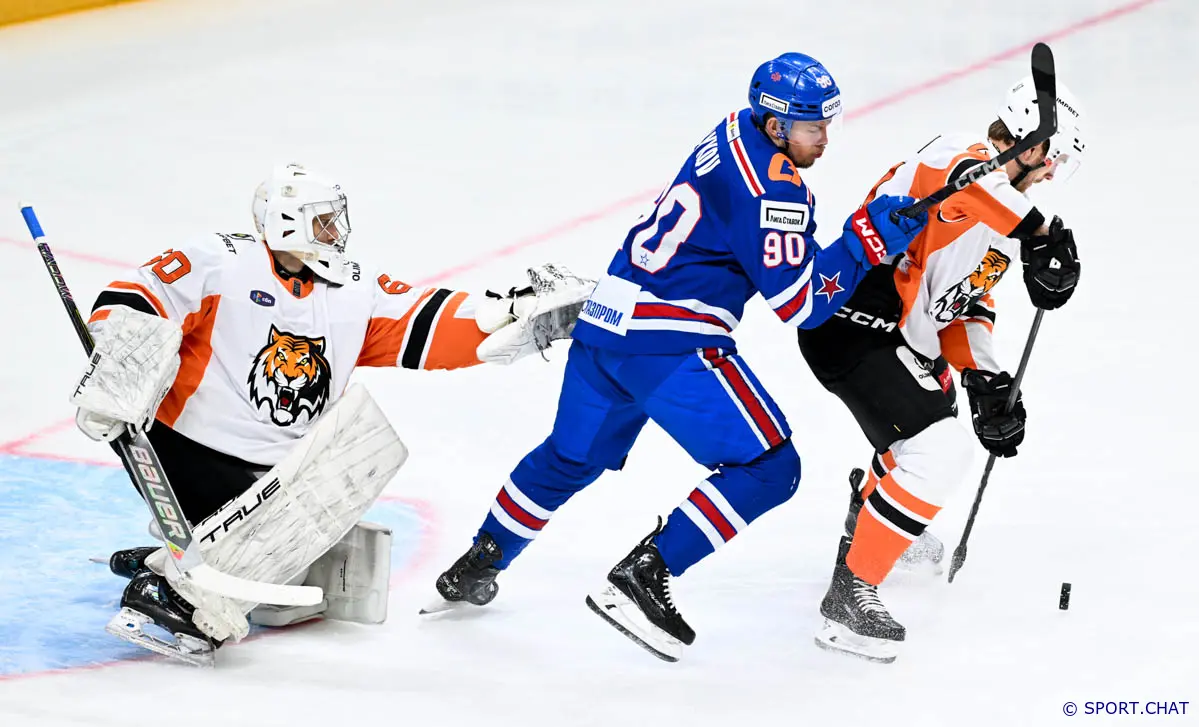 СКА дома уступил «Амуру» в серии буллитов после драматичного матча