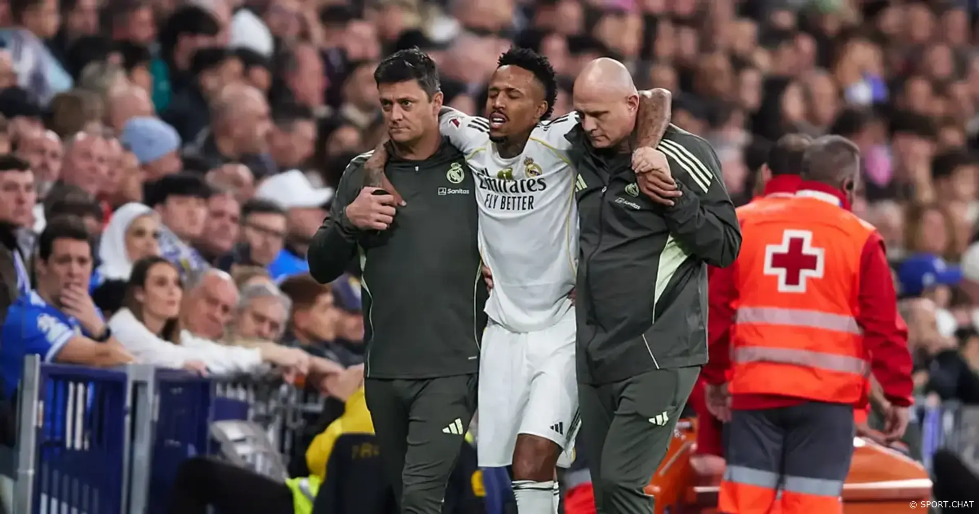 Эдер Милитао выбыл на четыре месяца из-за травмы подколенного сухожилия.