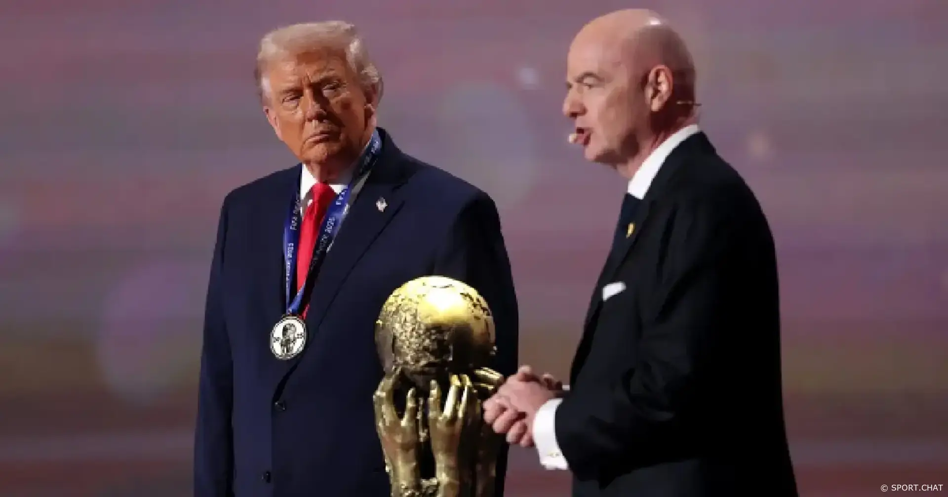 FairSquare подала жалобу на Инфантино за поддержку Трампа и вручение Peace Prize