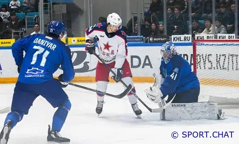 ЦСКА дожал «Барыс» в Москве: геройский гол Охотюка и сухая победа — 1:0