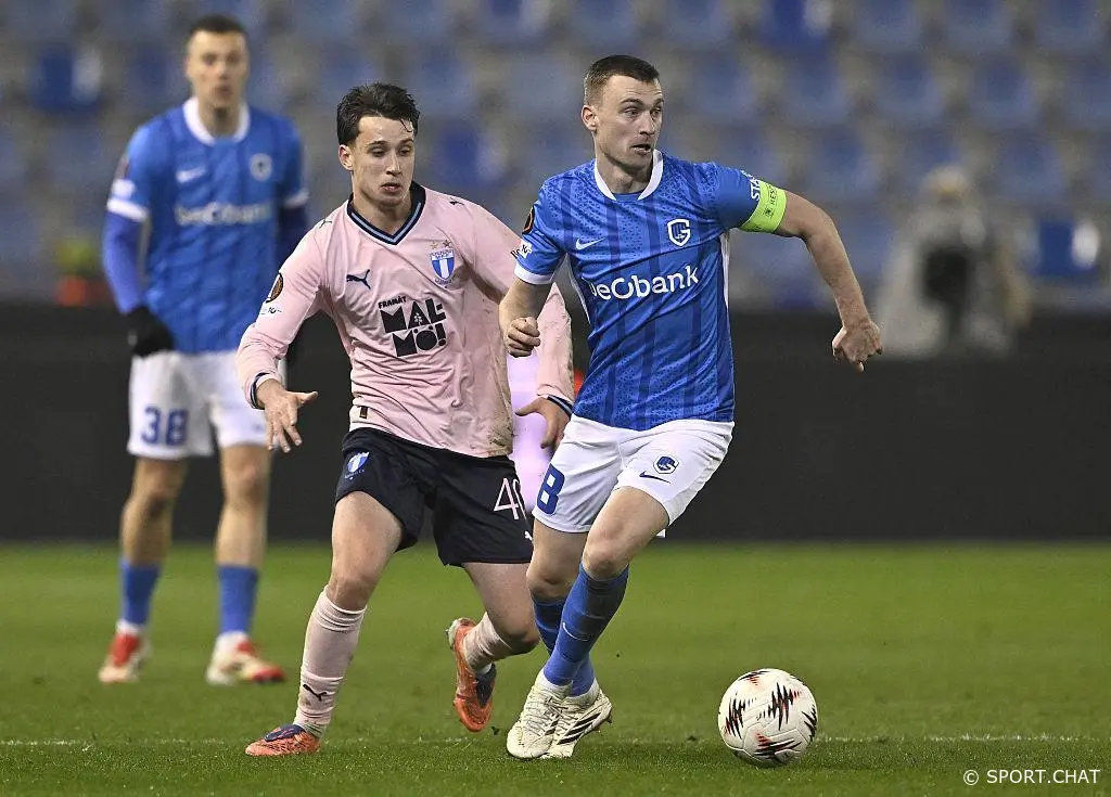 Лига Европы: «Генк» дома вырвал победу у «Мальмё» — 2:1