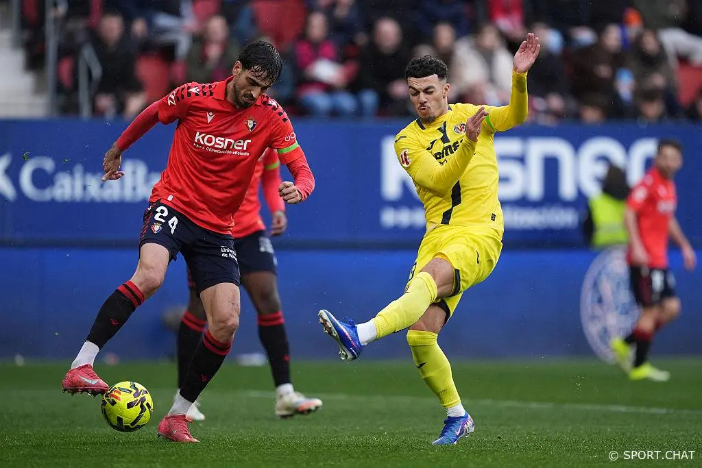 Вильярреал вырвал ничью в Памплоне — 2:2 с Осасуна