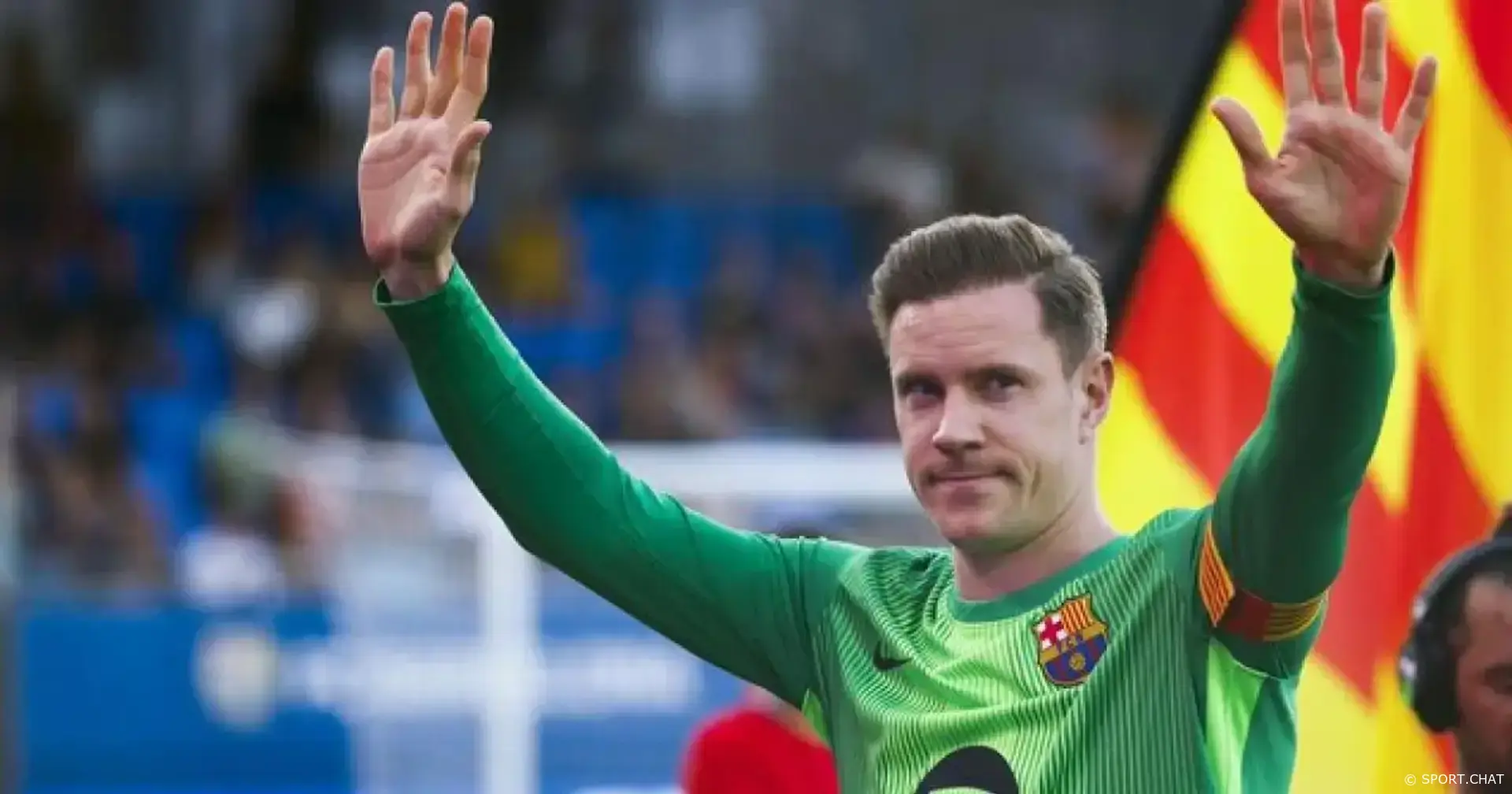 Тер Штеген попрощался с «Барселоной» перед переходом в «Жирону»