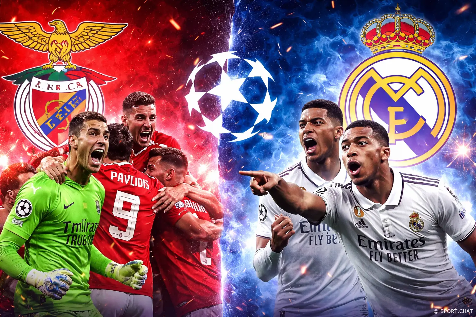 Бенфика — Реал Мадрид 4:2: дубль Килиана Мбаппе не спас мадридцев, два удаления и гол в концовке