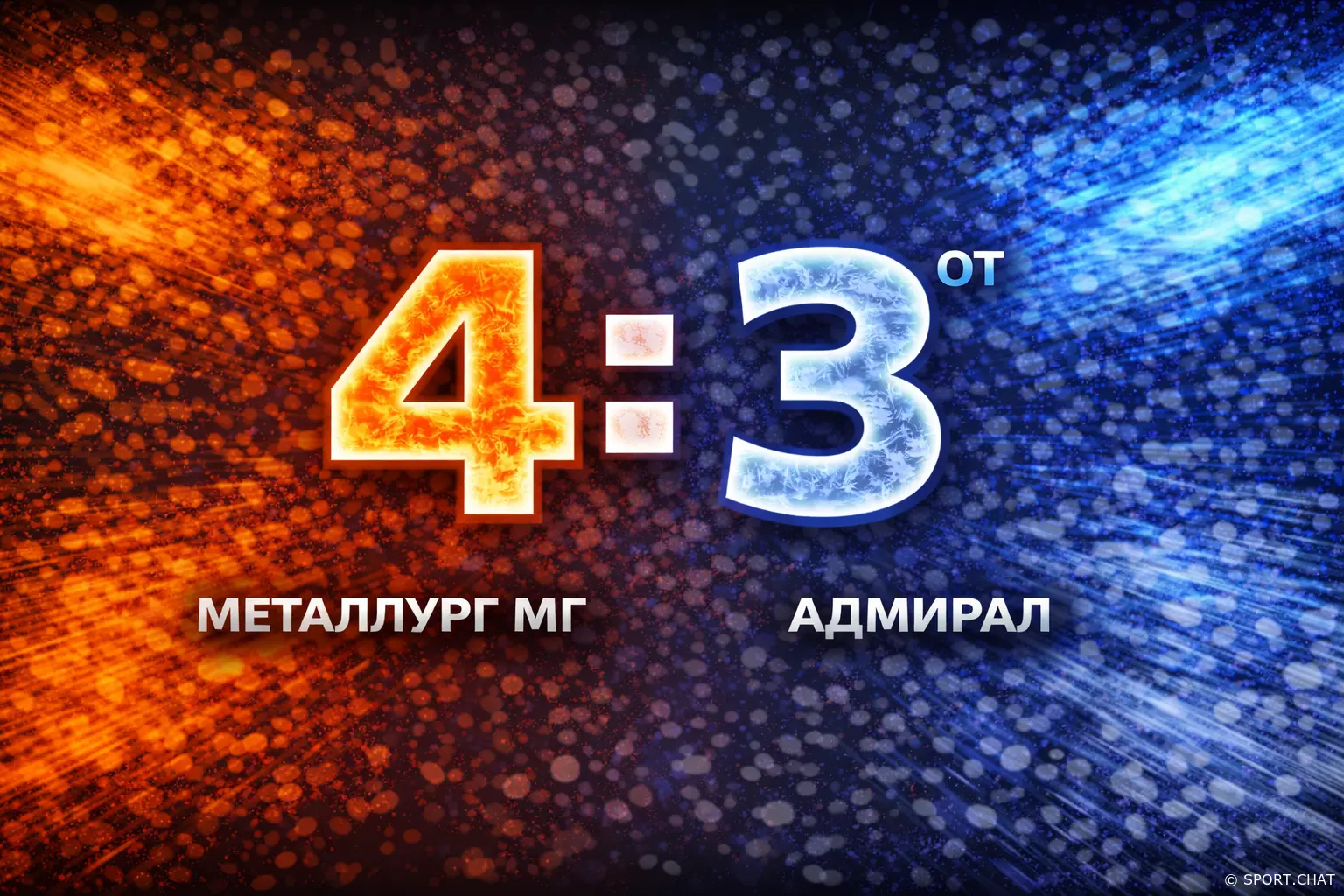 «Металлург» вырвал победу в овертайме! Толчинский принёс Магнитке 4:3 над «Адмиралом»