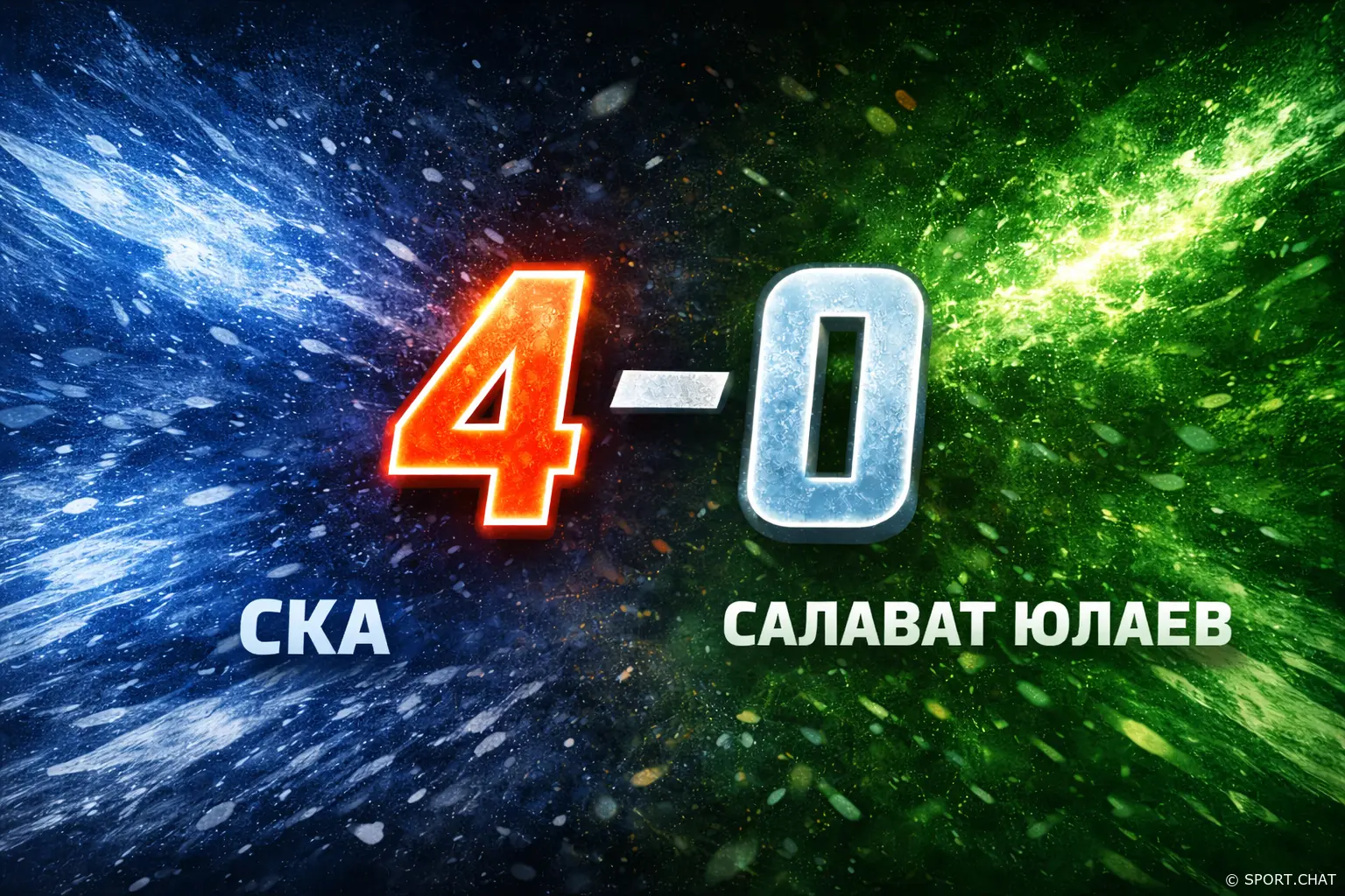 СКА устроил разгром «Салавату Юлаеву» и оформил «сухую» победу — 4:0