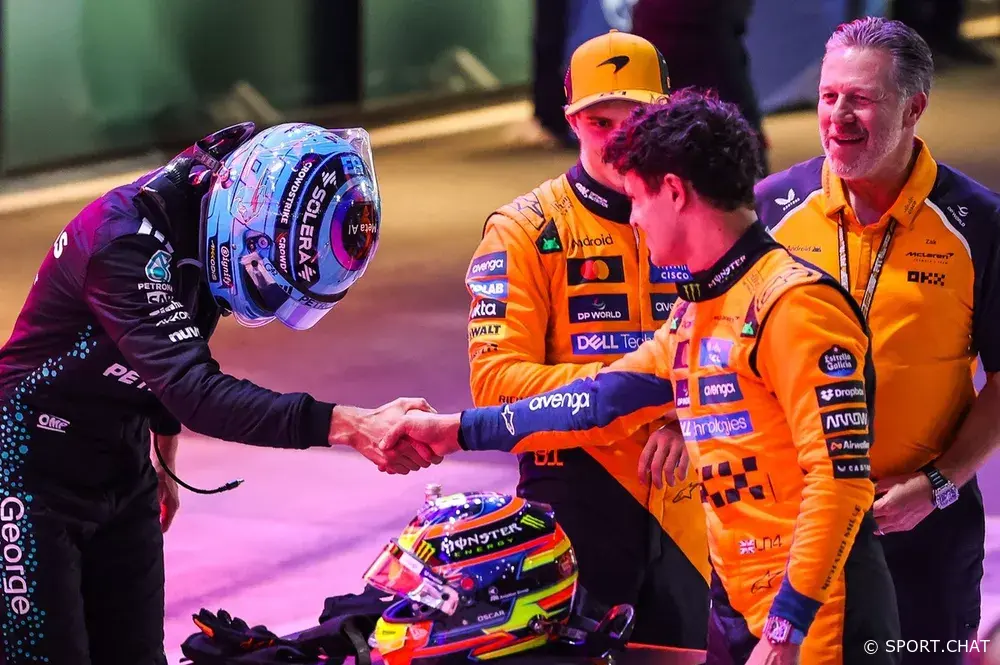 Норрис ответил букмекерам после того, как Расселл стал фаворитом на титул-2026