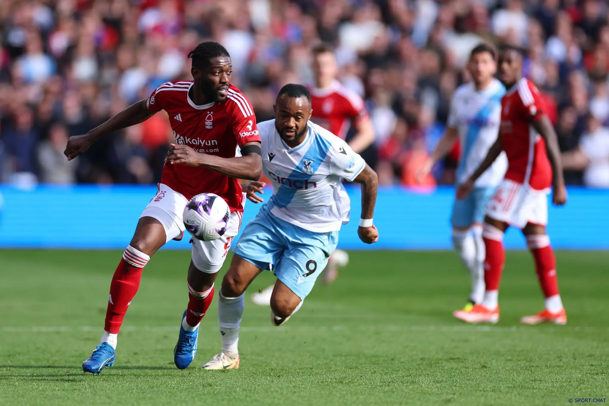 «Кристал Пэлас» увёз очко из Ноттингема, воспользовавшись удалением соперника