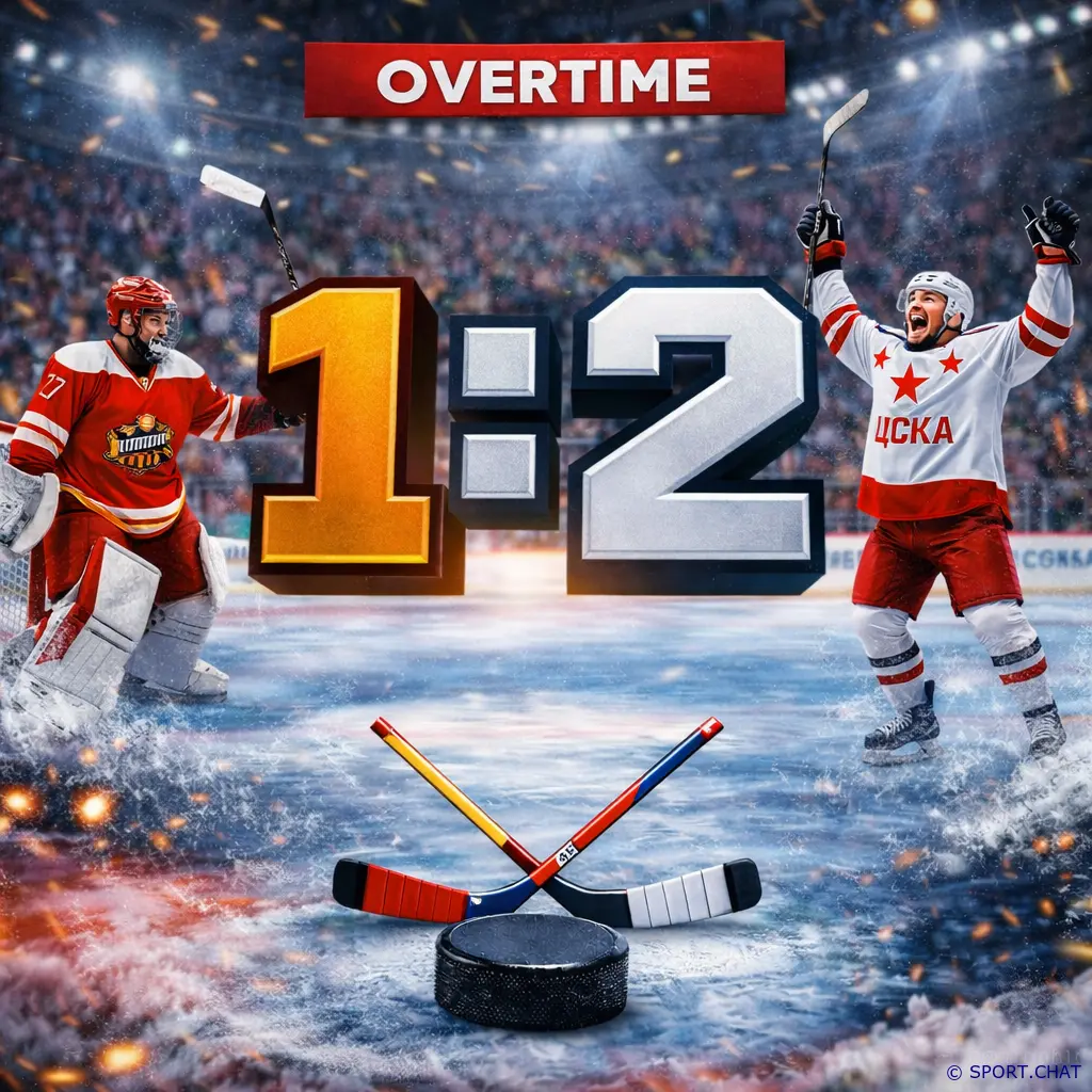 ЦСКА вырвал победу в овертайме! Драконы не устояли — 2:1