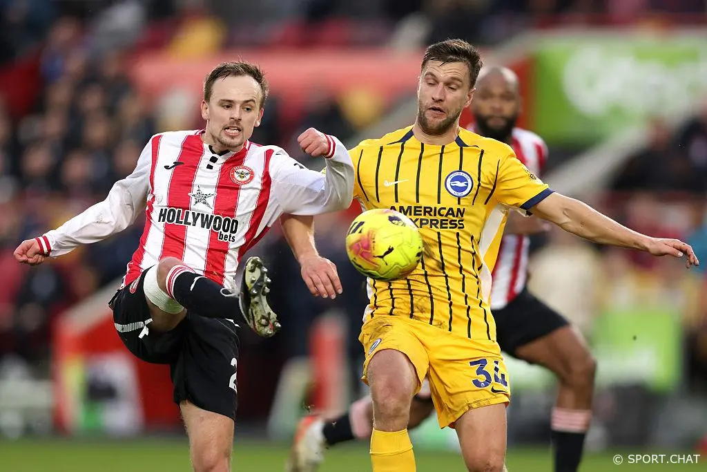 Брентфорд — Брайтон 0:2. Уэлбек наказал за ошибку, гости уверенно берут три очка