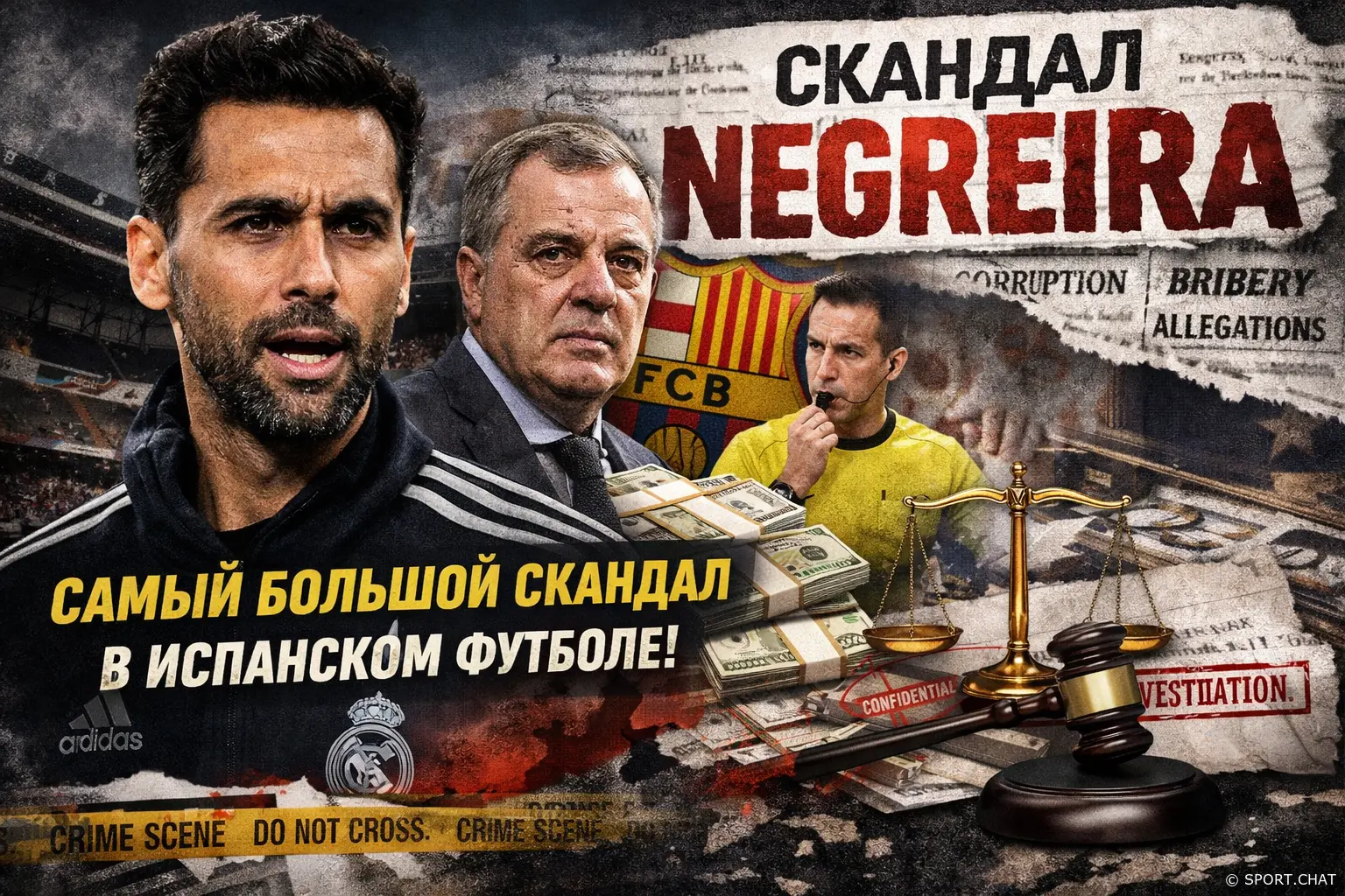Реал Мадрид критикует расследование по делу Негрейры: Арбелоа настаивает, что «самый большой скандал в истории испанского футбола» остаётся без ответа