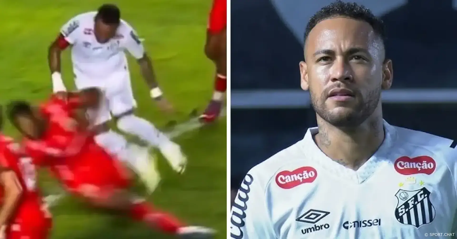 «Сантос» разгромил «Вело Клубе» 6:0: возвращение Неймара омрачил жёсткий подкат.Видео.