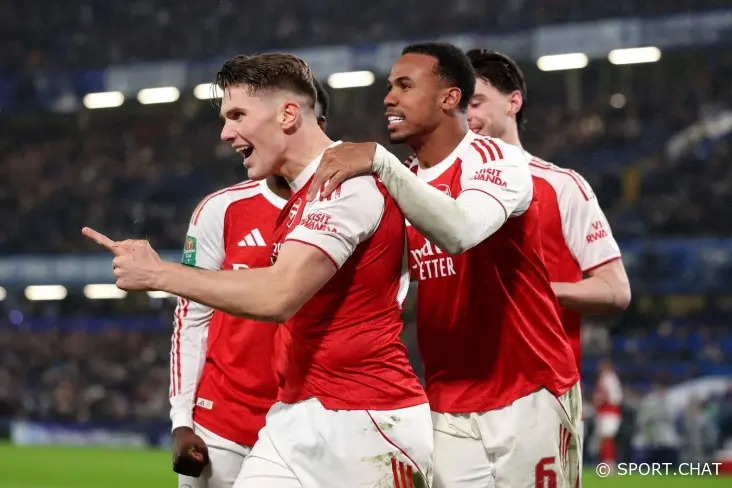 «Арсенал» — «Челси» 1:0: Хаверц забил на 90+7-й и принёс победу в полуфинале Кубка английской лиги