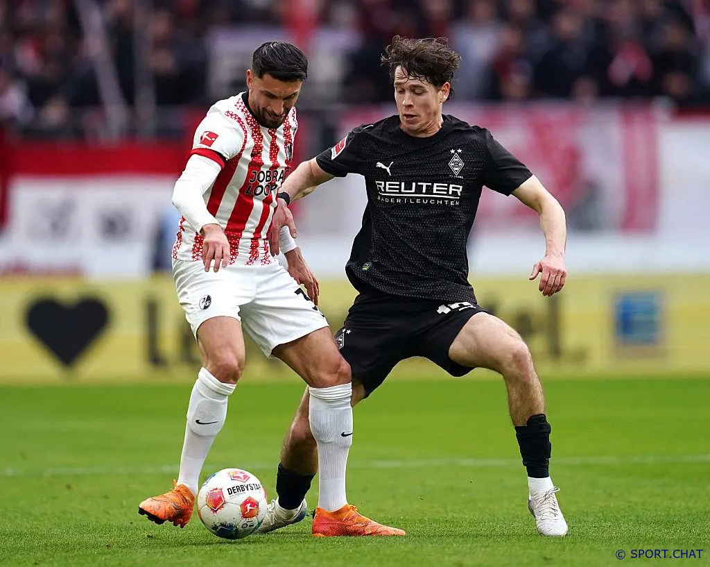 «Фрайбург» дожал «Боруссию» М — 2:1 дома! Гол Матановича стал победным