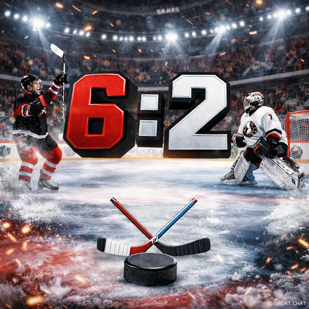 «Авангард» разгромил «Трактор» — 6:2 при 91 броске по воротам!