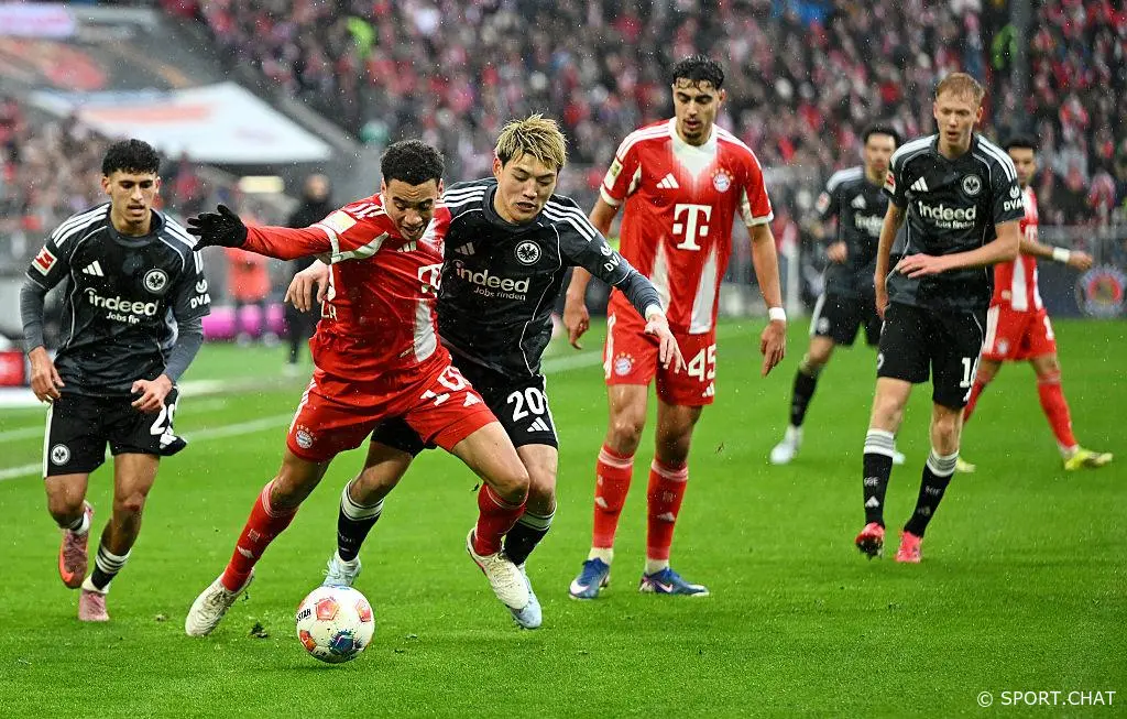 Бавария — Айнтрахт 3:2. Кейн и Павлович зажгли, но концовка едва не обернулась сенсацией