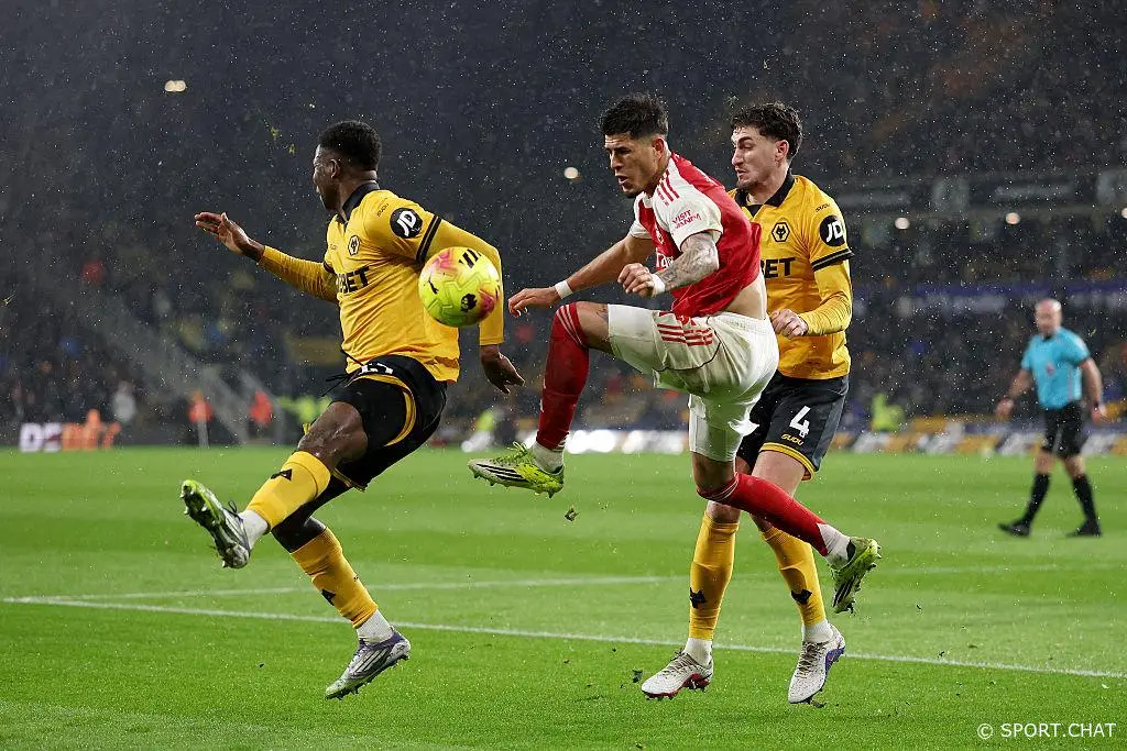 Премьер-лига. «Арсенал» упустил победу в компенсированное время — 2:2 с «Вулверхэмптоном»