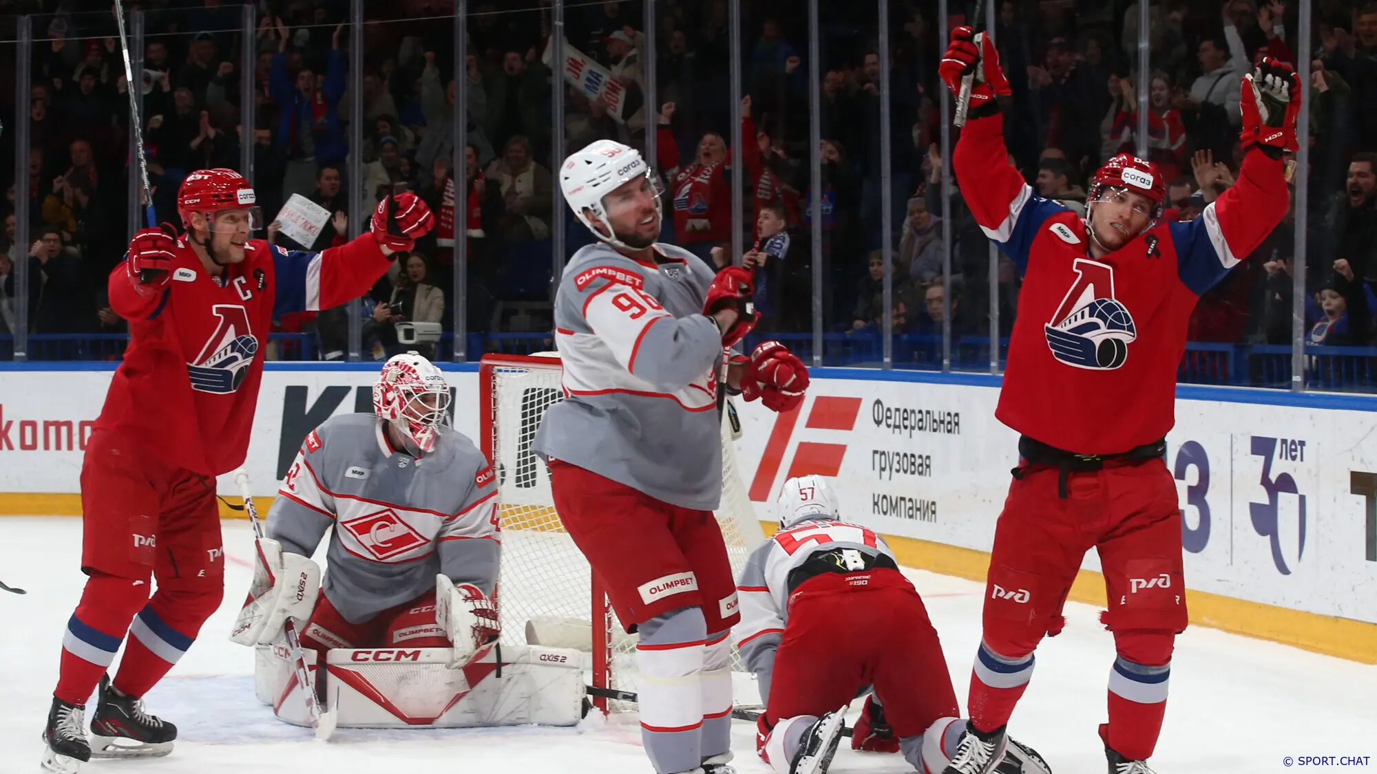 «Локомотив» уверенно обыграл «Спартак» дома — 3:1