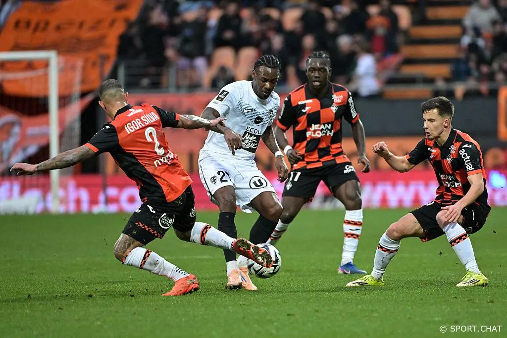 Лорьян — Анже 2:0. Уверенная победа хозяев под контролем Фраппар!