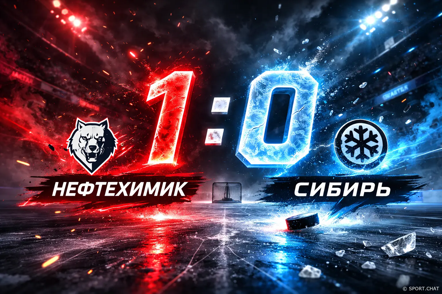 «Нефтехимик» дожал «Сибирь» в концовке — 1:0 дома