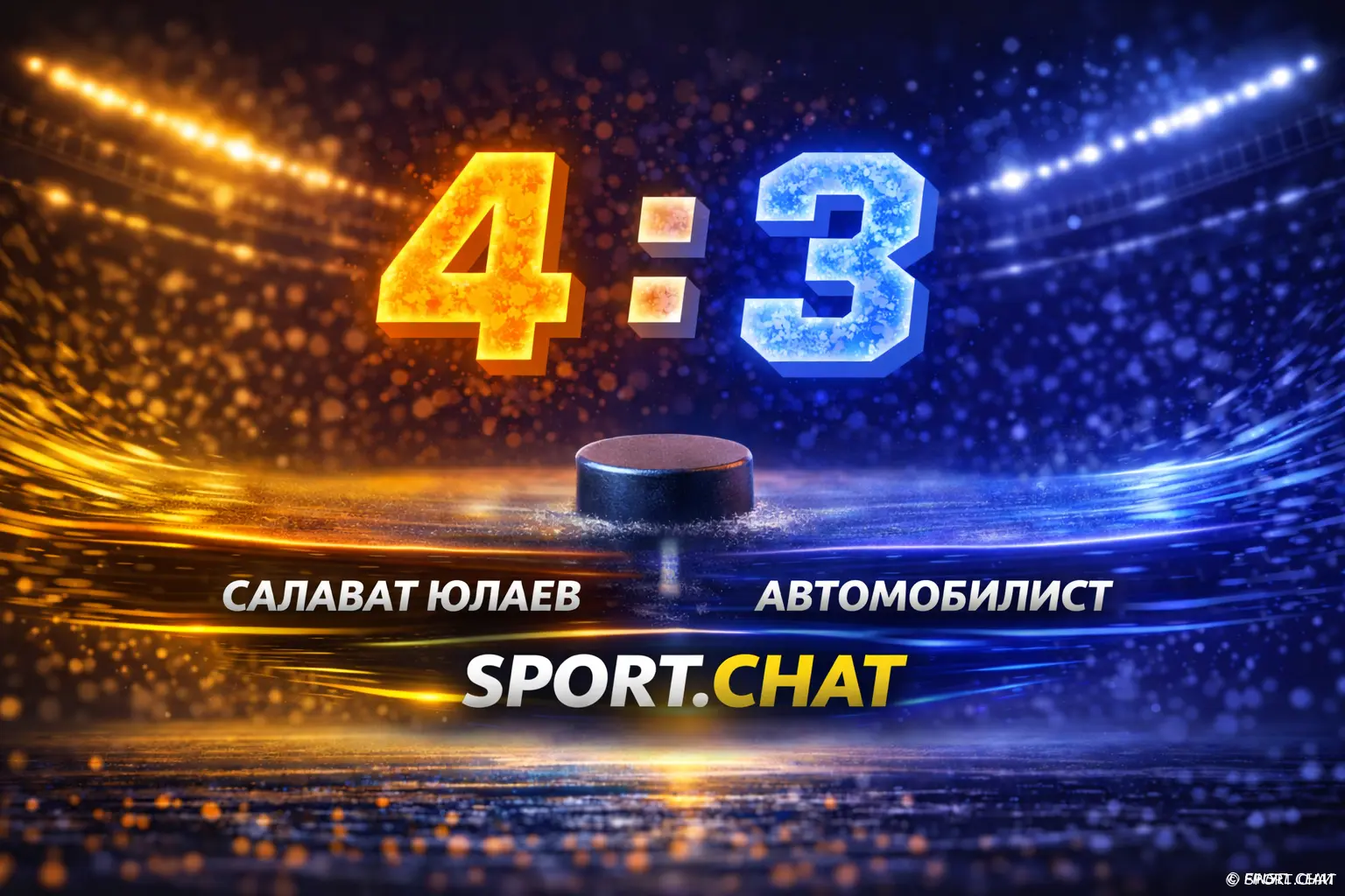 «Салават Юлаев» обыграл «Автомобилист» — 4:3 и ведёт 2-1 в серии