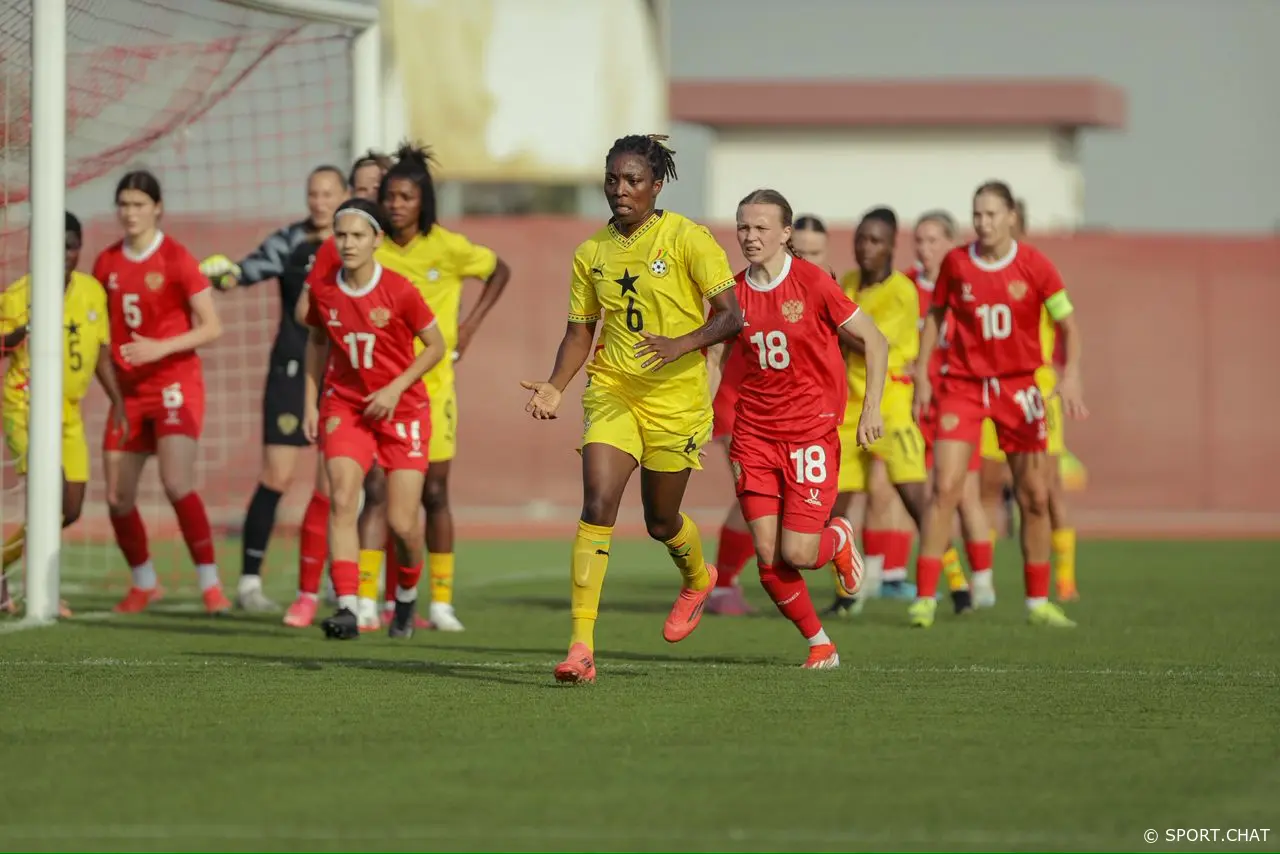Женская сборная России разгромно уступила Гане — 0:4 на турнире Pink Ladies Cup в ОАЭ