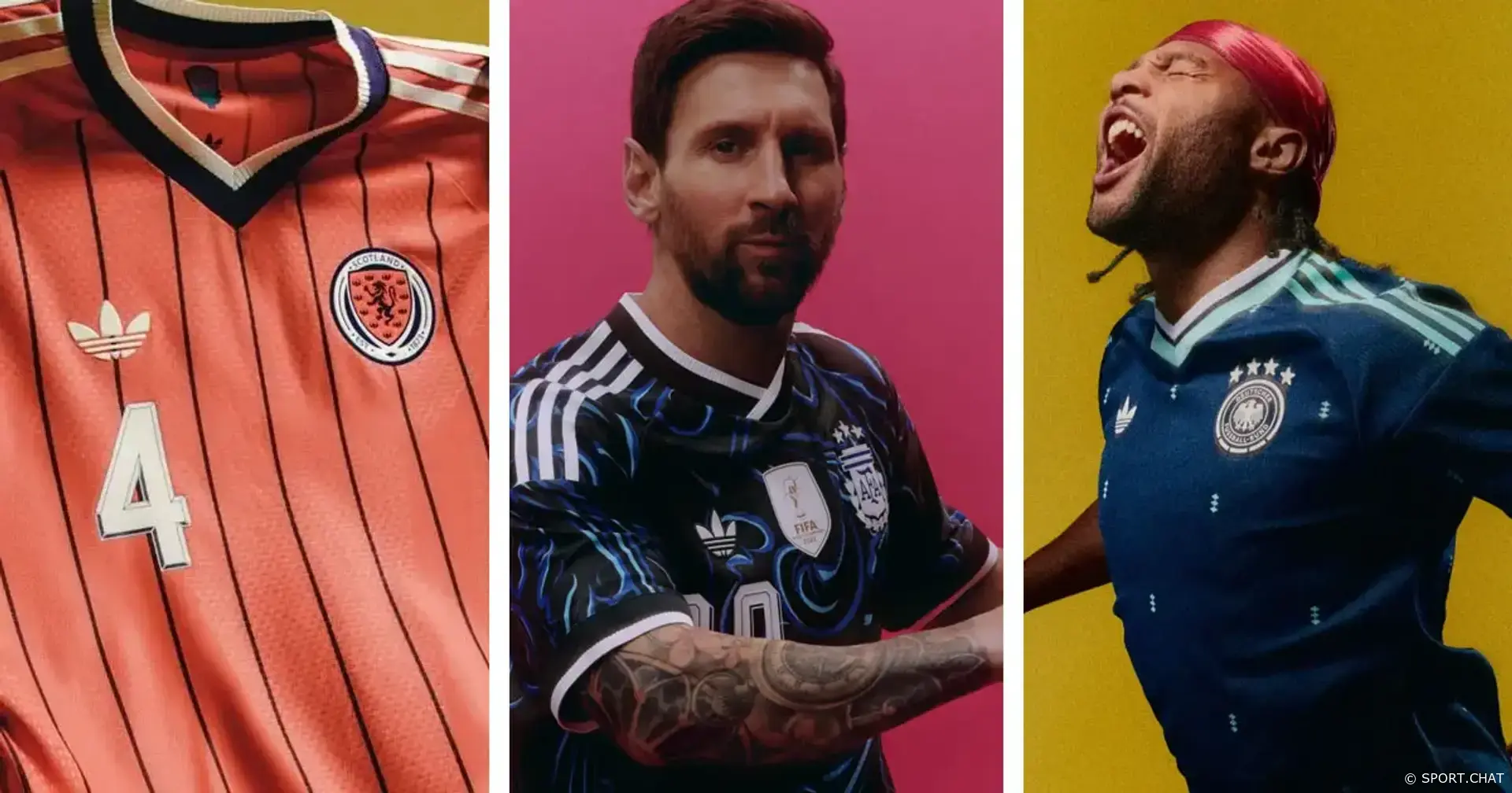Adidas представил эффектные выездные формы к ЧМ-2026 — Аргентина, Германия, Бельгия и другие