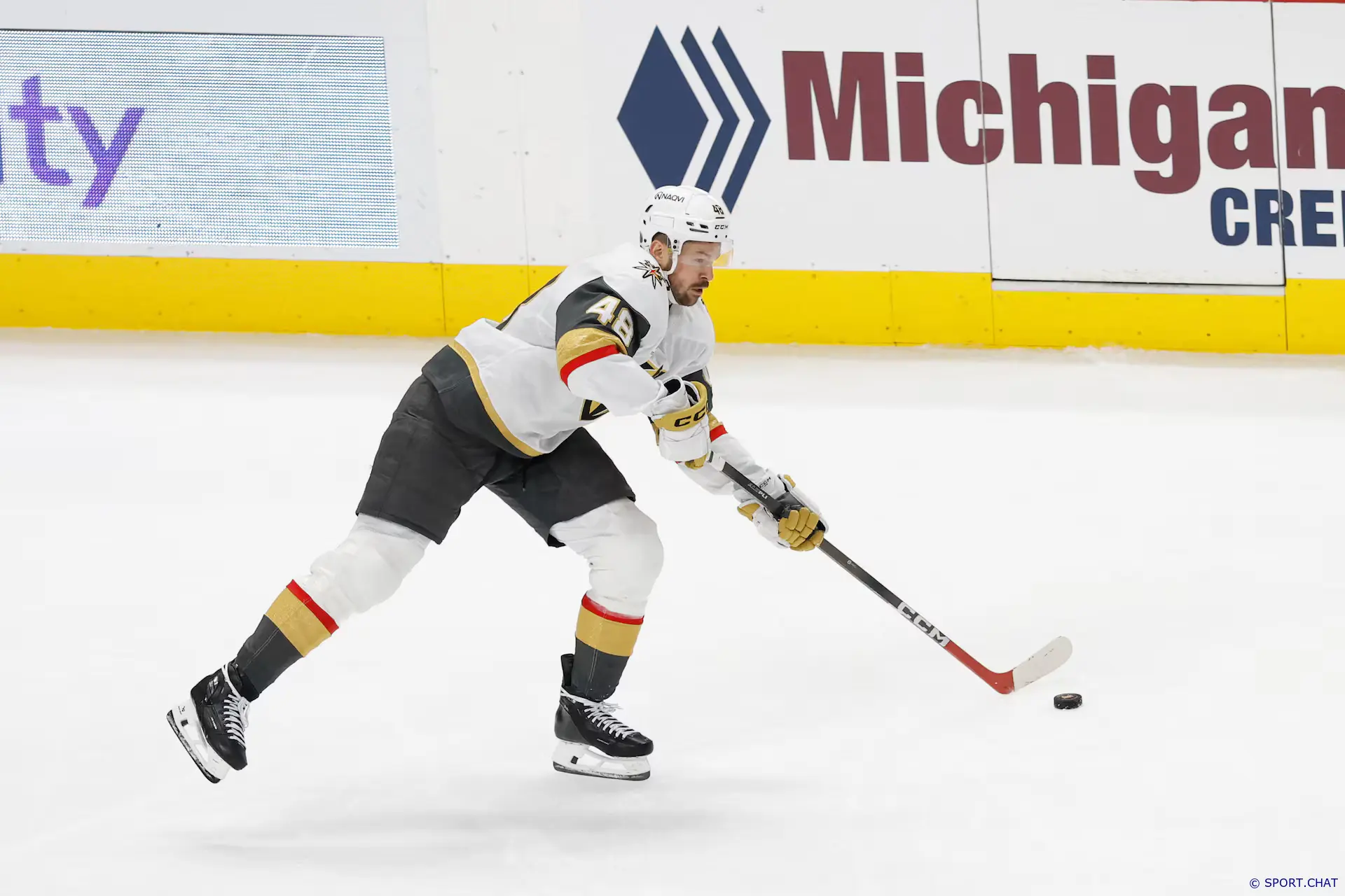 «Вегас» вырвал победу у «Детройта» в овертайме — решающую шайбу забросил Гертл