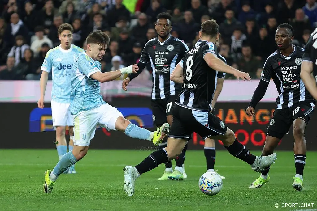 «Ювентус» минимально обыграл «Удинезе» на выезде — 1:0