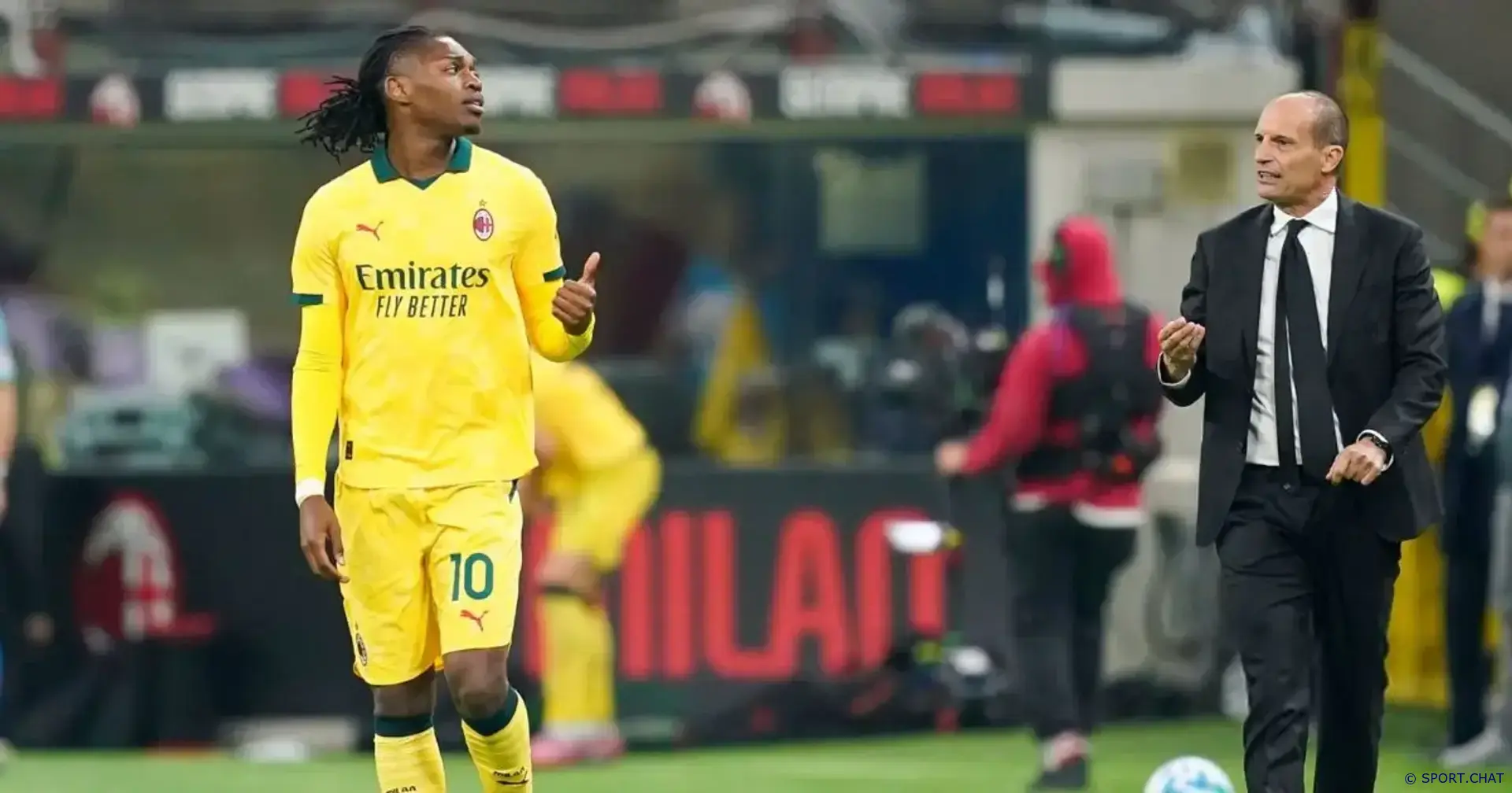 Скандал в «Милане»: Леау могут продать после конфликта с Аллегри