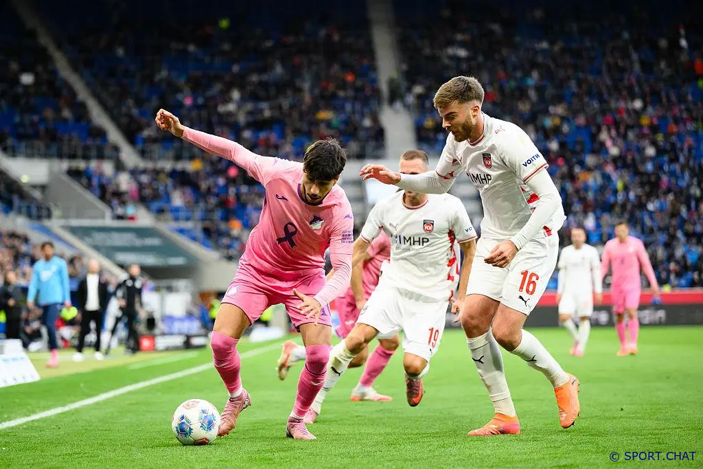 «Хоффенхайм» обыграл «Хайденхайм» в результативном матче — 4:2