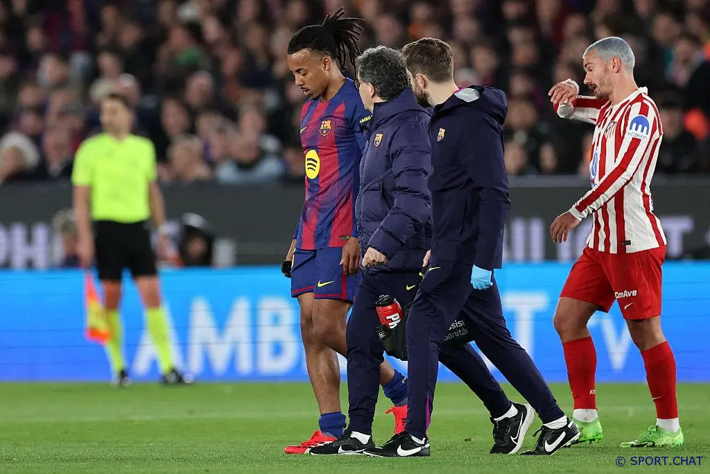 Барселона подтвердила травмы Кунде и Бальде после матча с Атлетико
