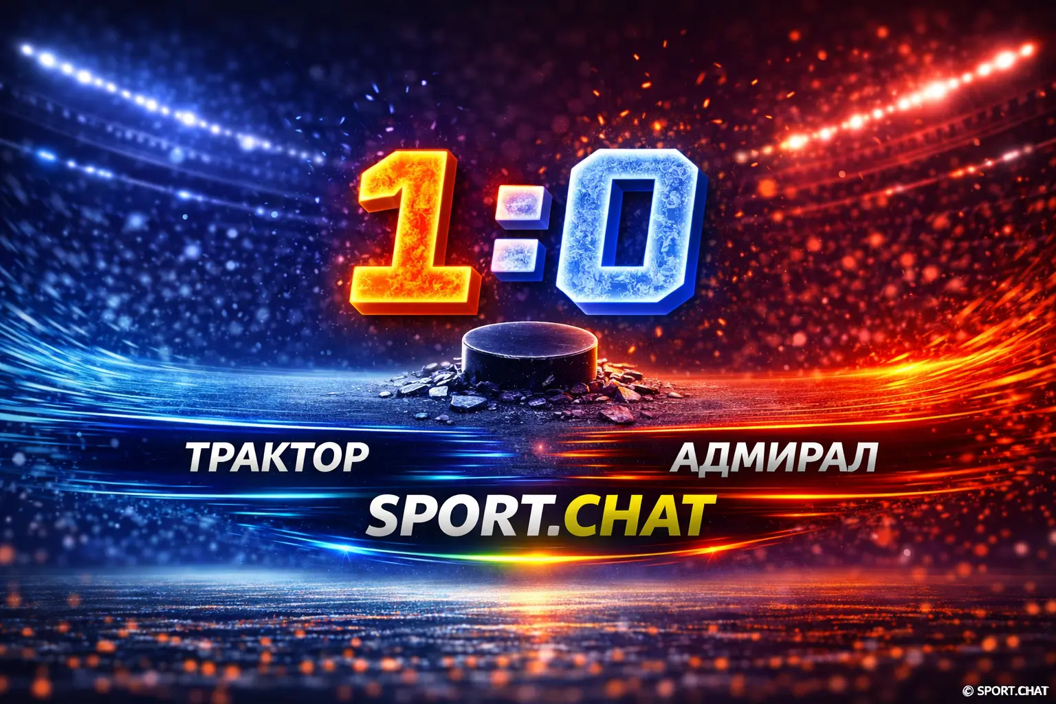 «Трактор» минимально обыграл «Адмирал» — 1:0, всё решил один гол