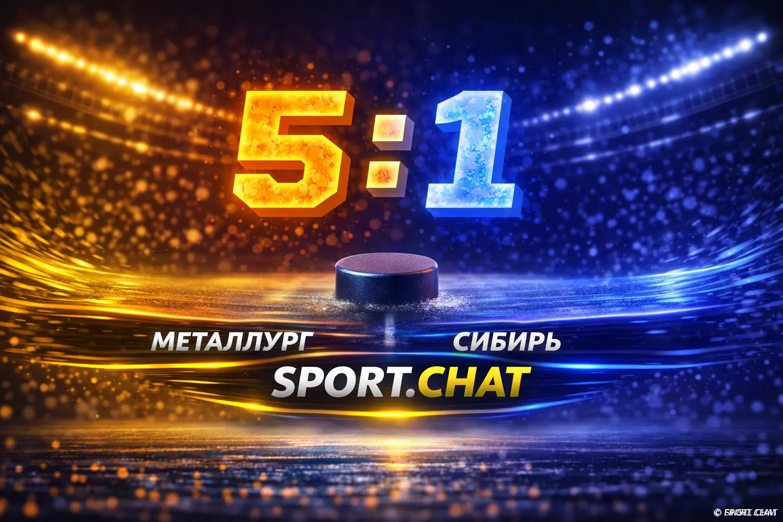 «Металлург» уверенно победил «Сибирь» — 5:1 и повёл 2-0 в серии