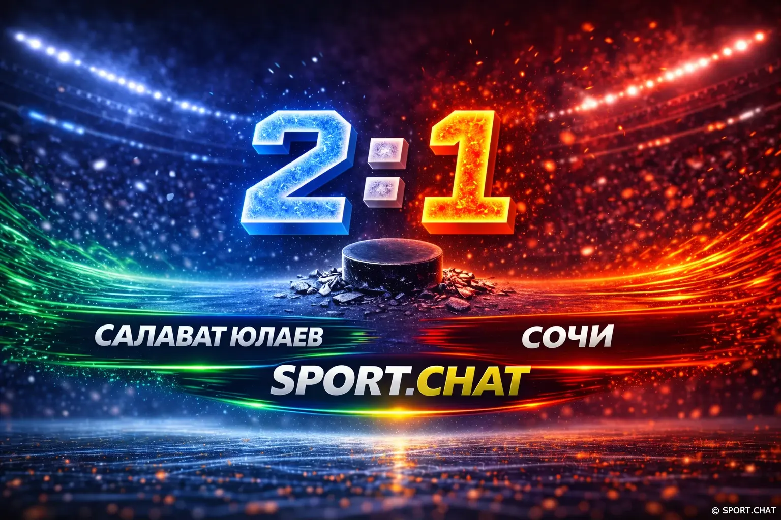 «Салават Юлаев» вырвал победу у «Сочи» и завершил регулярку на победной ноте — 2:1